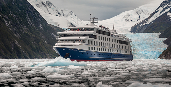Chárter del Crucero Australis por el Cabo de Hornos