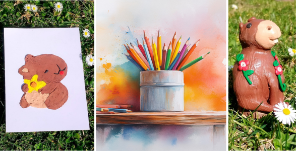 Talleres de arte con Acrilex